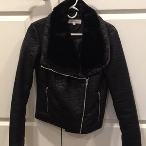 Leather jacket